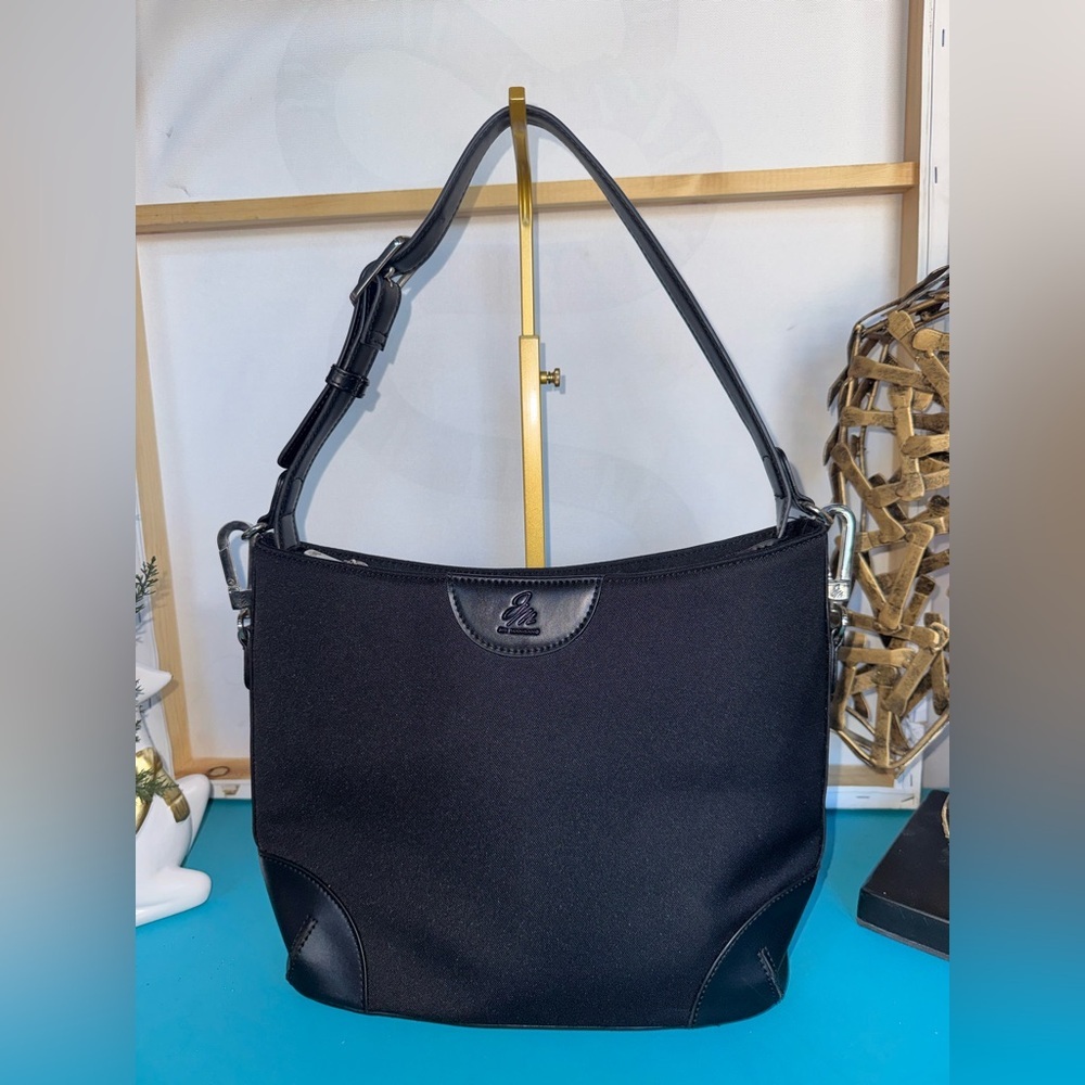 Joy Mangano Classic Black  Bag - Picture 2 of 11